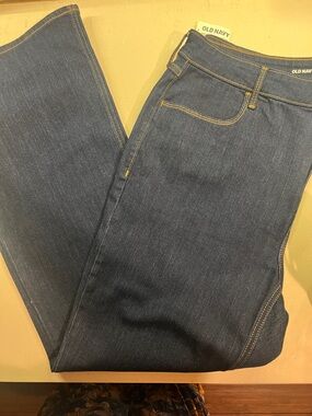 Old Navy Women’s Dark Blue Flare Cut Jeans